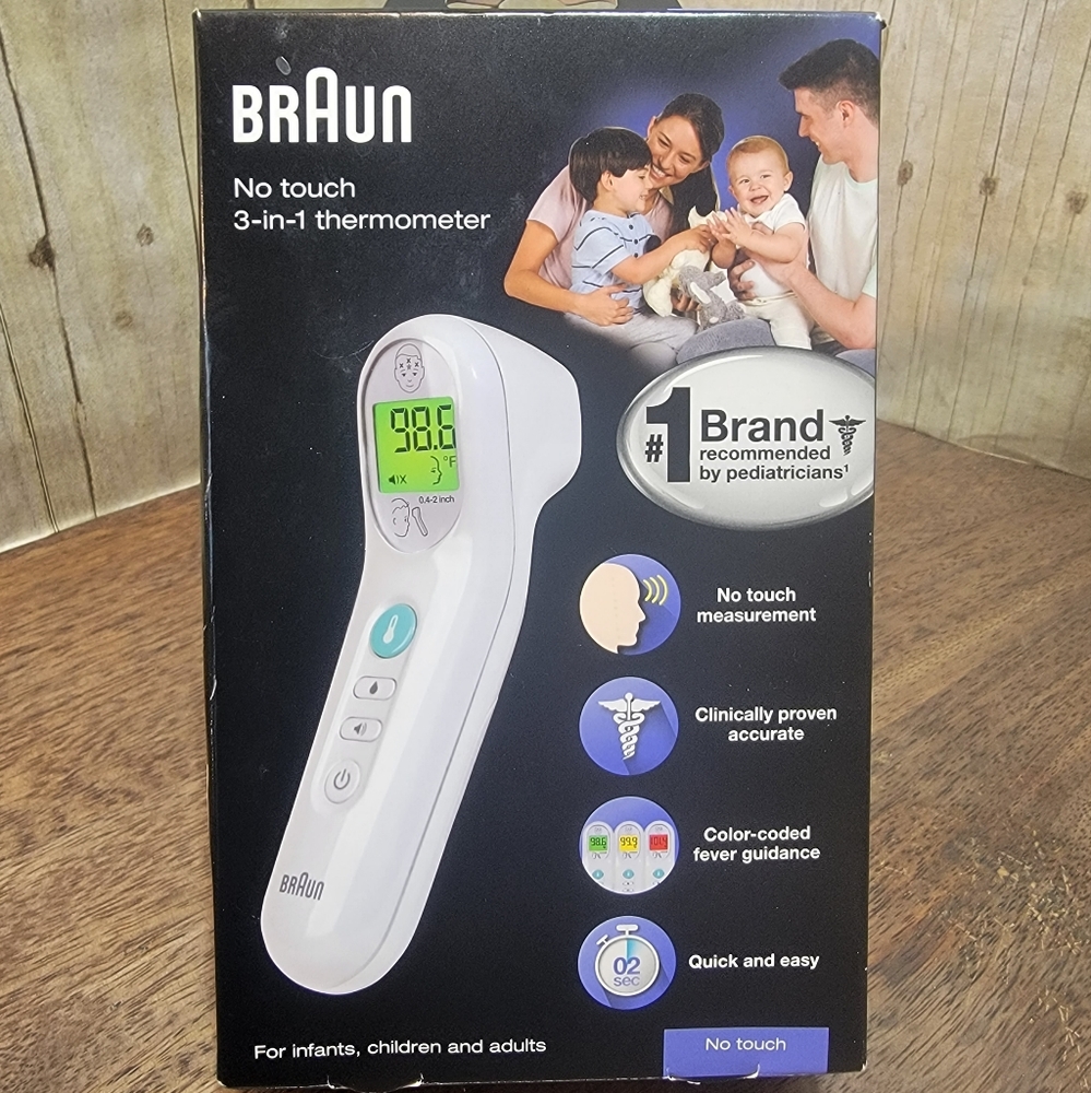 New Braun thermometer